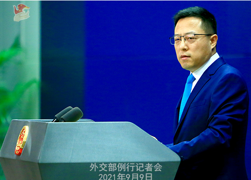 台湾启用新军舰意在加强对大陆军队“防卫”？赵立坚：对抗大陆没有任何出路！