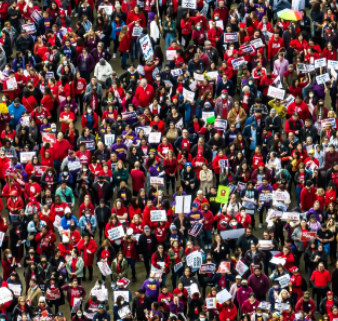 42万学生停课，洛杉矶教工罢工三天，家长措手不及