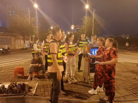 来宾市兴宾区河西街道：反邪教宣传进社区 提高群众反邪教能力！