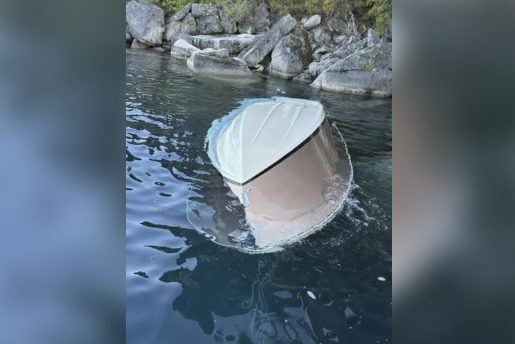 上周末大雷雨掀巨浪 加州太浩湖游艇翻覆 6死2失踪