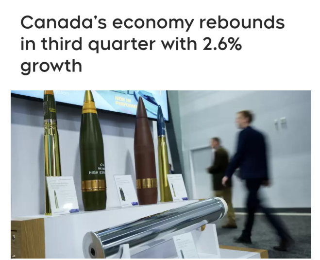 扎心! 加拿大经济