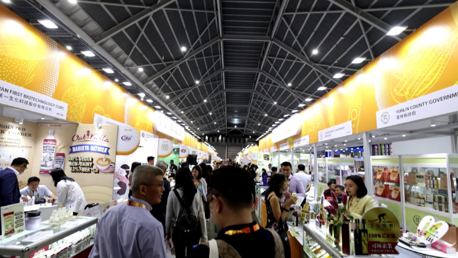 台湾、韩国企业FHA国际食品展大放异彩